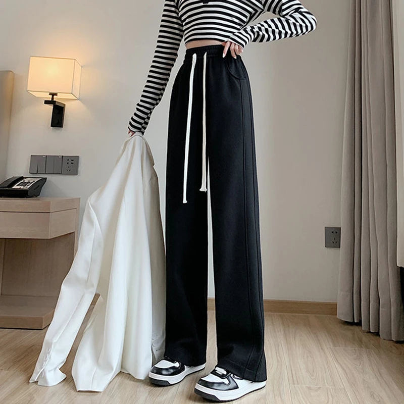 Stylish High Waisted Leisure Pants